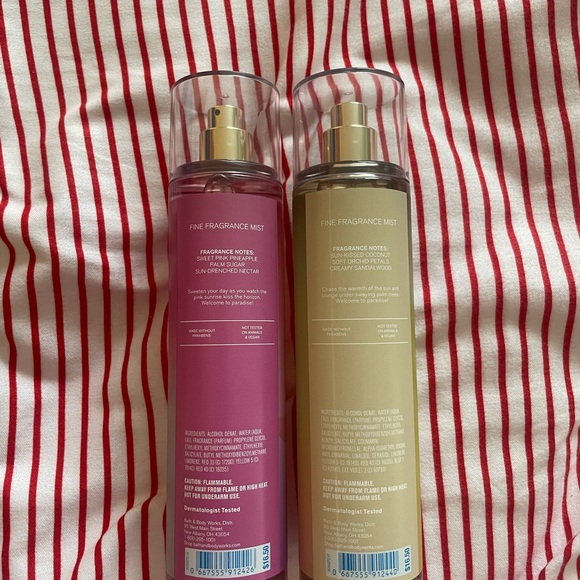 Bath & Body Works Bath & Body 2 Bath Bodyworks Body Sprays Poshmark